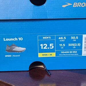 Brooks Running Launch 10 Men's Size 12.5 WIDE